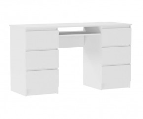 МОРИ МС-2 Стол 6 ящиков (белый) в Екатеринбурге - mebel24.online | фото 2
