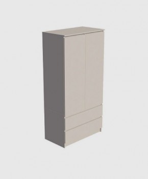 МОРИ МШ 900.1 Шкаф с 2-мя дв. и 2-мя ящ. (Сатин) в Екатеринбурге - mebel24.online | фото 2