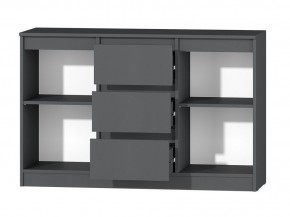 МС "Хилтон" Комод №4 1200 (графит) в Екатеринбурге - mebel24.online | фото 3