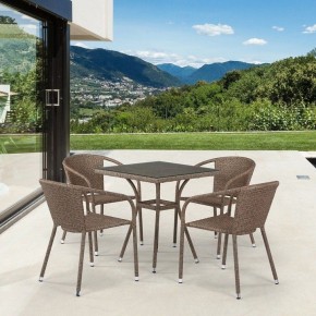 Набор уличный T282BNT/Y137C-W56 Light Brown 4Pcs в Екатеринбурге - mebel24.online | фото 2