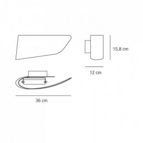 Накладной светильник Artemide  1230030A в Екатеринбурге - mebel24.online | фото 2