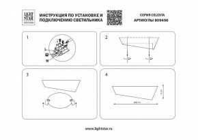 Накладной светильник Lightstar Celesta 809456 в Екатеринбурге - mebel24.online | фото 4