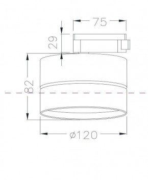 Накладной светильник Maytoni ONDA TR007-1-18W3K-B в Екатеринбурге - mebel24.online | фото 4