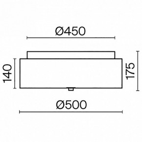 Накладной светильник Maytoni Ripple MOD096CL-05G в Екатеринбурге - mebel24.online | фото 5