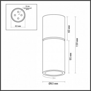 Накладной светильник Odeon Light Duetta 3895/1C в Екатеринбурге - mebel24.online | фото 5