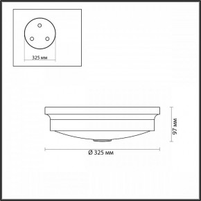 Накладной светильник Odeon Light Marsei 4825/3C в Екатеринбурге - mebel24.online | фото 4