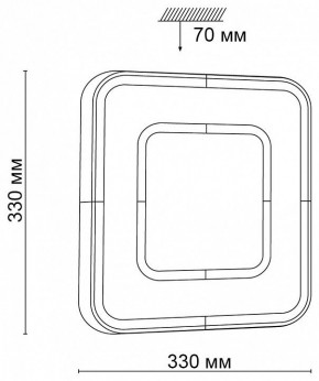 Накладной светильник Sonex Arti 3047/CL в Екатеринбурге - mebel24.online | фото 10
