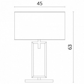 Настольная лампа декоративная Divinare Porta 5933/01 TL-1 в Екатеринбурге - mebel24.online | фото 3