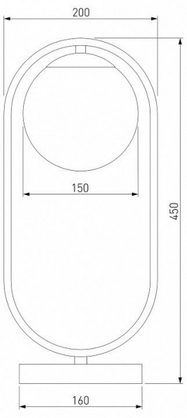 Настольная лампа декоративная Eurosvet Ringo 01138/1 золото в Екатеринбурге - mebel24.online | фото 3