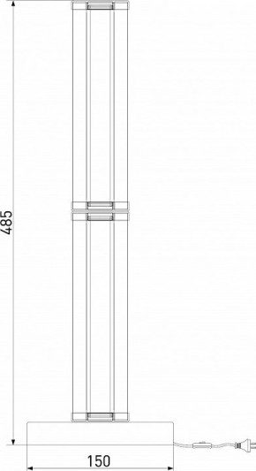 Настольная лампа декоративная Eurosvet Stark 80536/1 латунь в Екатеринбурге - mebel24.online | фото 6