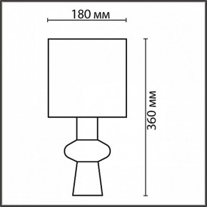 Настольная лампа декоративная Lumion Segi 8129/1Т в Екатеринбурге - mebel24.online | фото 4