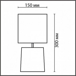 Настольная лампа декоративная Lumion Tanita 8158/1Т в Екатеринбурге - mebel24.online | фото 4