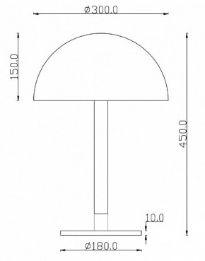 Настольная лампа декоративная Maytoni Ray Z012TL-L8B3K в Екатеринбурге - mebel24.online | фото 4