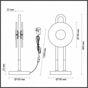 Настольная лампа декоративная Odeon Light Magnet 5407/12TL в Екатеринбурге - mebel24.online | фото 4