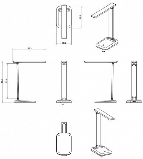 Настольная лампа офисная Arte Lamp London A5124LT-1BK в Екатеринбурге - mebel24.online | фото 2