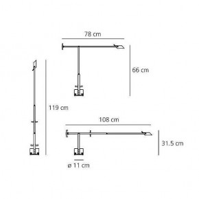 Настольная лампа офисная Artemide  A009210 в Екатеринбурге - mebel24.online | фото 7