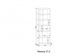 НИКОЛЬ 21.2 Стеллаж в Екатеринбурге - mebel24.online | фото 2