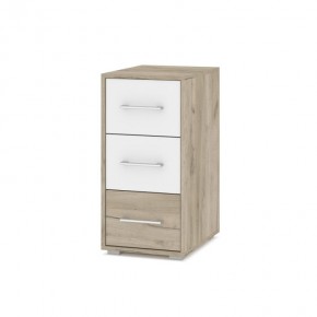 ОЛИВИЯ О62 Комод-тумба (дуб серый/белый) в Екатеринбурге - mebel24.online | фото