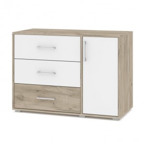 ОЛИВИЯ О63 Комод (дуб серый/белый) в Екатеринбурге - mebel24.online | фото
