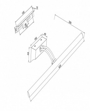 Подсветка для картины Maytoni Fino MIR003WL-L12CH в Екатеринбурге - mebel24.online | фото 4