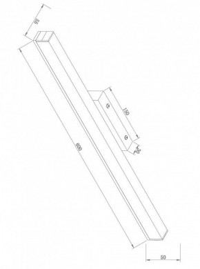 Подсветка для зеркала Maytoni Fichte MIR012WL-L14W4K в Екатеринбурге - mebel24.online | фото 3