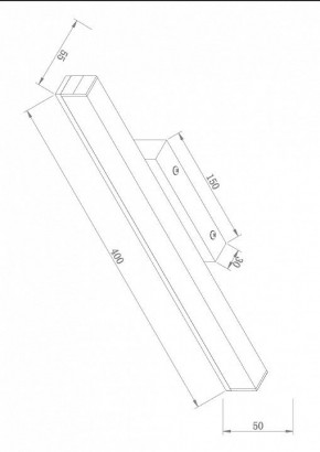 Подсветка для зеркала Maytoni Fichte MIR012WL-L9B4K в Екатеринбурге - mebel24.online | фото 3