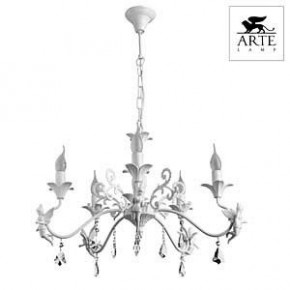 Подвесная люстра Arte Lamp Angelina A5349LM-5WH в Екатеринбурге - mebel24.online | фото 3