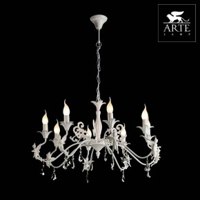 Подвесная люстра Arte Lamp Angelina A5349LM-8WH в Екатеринбурге - mebel24.online | фото 2