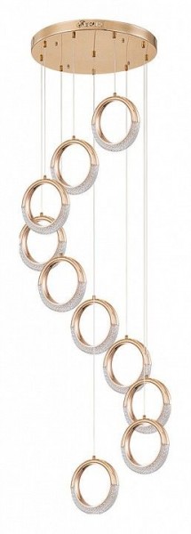 Подвесная люстра Arte Lamp Montana A7777SP-10GO в Екатеринбурге - mebel24.online | фото