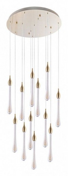 Подвесная люстра Arte Lamp Raindrop A1803LM-36PB в Екатеринбурге - mebel24.online | фото