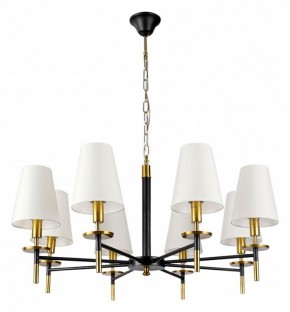 Подвесная люстра Arte Lamp Riccardo A4075LM-8BK в Екатеринбурге - mebel24.online | фото 2