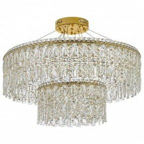 Подвесная люстра Arti Lampadari Ovindoli Gold Ovindoli L 1.5.80+40.100 G в Екатеринбурге - mebel24.online | фото 2