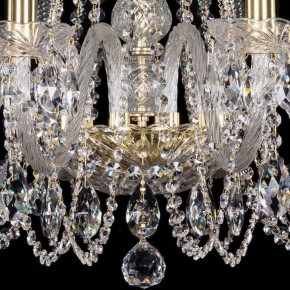 Подвесная люстра Bohemia Ivele Crystal 1402 1402/10/300/G в Екатеринбурге - mebel24.online | фото 4