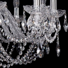 Подвесная люстра Bohemia Ivele Crystal 1402 1402/12/300/Ni в Екатеринбурге - mebel24.online | фото 3