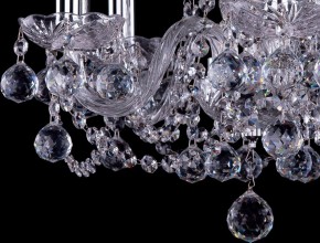 Подвесная люстра Bohemia Ivele Crystal 1402 1402/5/141/Ni/Balls в Екатеринбурге - mebel24.online | фото 3