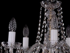Подвесная люстра Bohemia Ivele Crystal 1402 1402/5/160/Pa в Екатеринбурге - mebel24.online | фото 3