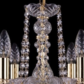 Подвесная люстра Bohemia Ivele Crystal 1402 1402/6/160/G/Balls в Екатеринбурге - mebel24.online | фото 4