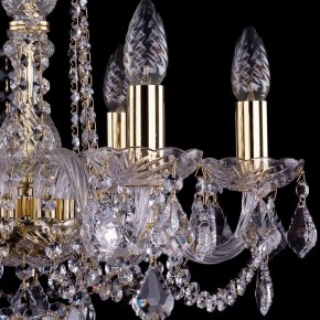Подвесная люстра Bohemia Ivele Crystal 1402 1402/6/160/G/Leafs в Екатеринбурге - mebel24.online | фото 2