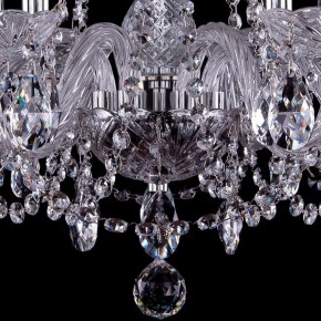 Подвесная люстра Bohemia Ivele Crystal 1402 1402/6/195/Ni в Екатеринбурге - mebel24.online | фото 4