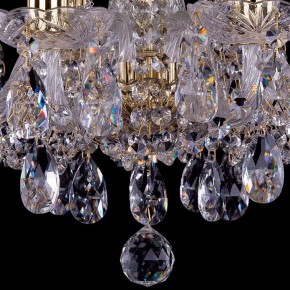 Подвесная люстра Bohemia Ivele Crystal 1402 1402/8/141/G в Екатеринбурге - mebel24.online | фото 3