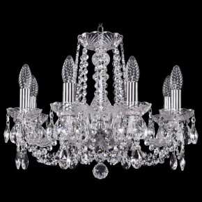 Подвесная люстра Bohemia Ivele Crystal 1402 1402/8/160/Ni в Екатеринбурге - mebel24.online | фото
