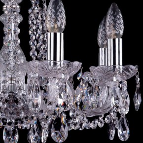 Подвесная люстра Bohemia Ivele Crystal 1402 1402/8/160/Ni в Екатеринбурге - mebel24.online | фото 3