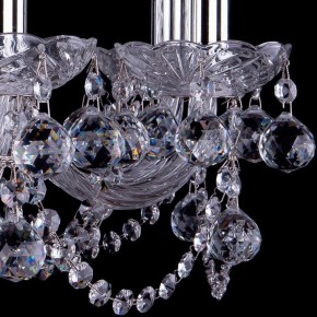 Подвесная люстра Bohemia Ivele Crystal 1402 1402/8/195/Ni/Balls в Екатеринбурге - mebel24.online | фото 3