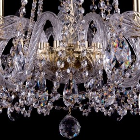 Подвесная люстра Bohemia Ivele Crystal 1402 1402/8/240/G в Екатеринбурге - mebel24.online | фото 3