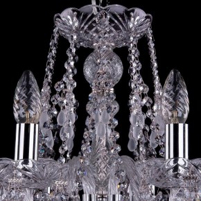 Подвесная люстра Bohemia Ivele Crystal 1410 1410/10/240/Ni/V0300 в Екатеринбурге - mebel24.online | фото 4