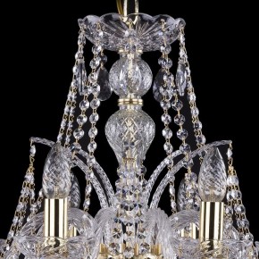 Подвесная люстра Bohemia Ivele Crystal 1411 1411/10/240/G в Екатеринбурге - mebel24.online | фото 4