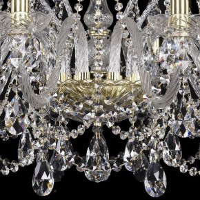 Подвесная люстра Bohemia Ivele Crystal 1411 1411/10/300/G в Екатеринбурге - mebel24.online | фото 3