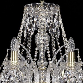 Подвесная люстра Bohemia Ivele Crystal 1411 1411/10/300/G в Екатеринбурге - mebel24.online | фото 4