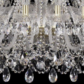 Подвесная люстра Bohemia Ivele Crystal 1411 1411/24+12/460/G в Екатеринбурге - mebel24.online | фото 3