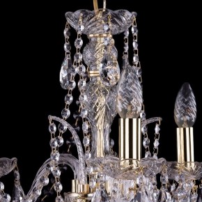 Подвесная люстра Bohemia Ivele Crystal 1411 1411/3/141/G в Екатеринбурге - mebel24.online | фото 4